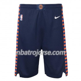 New York Knicks Män Shorts Navy 2018-19 Nike Swingman